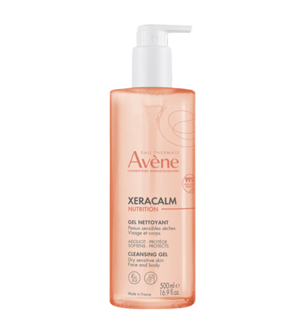Avène xeracalm nutrition gel nettoyant 500ml