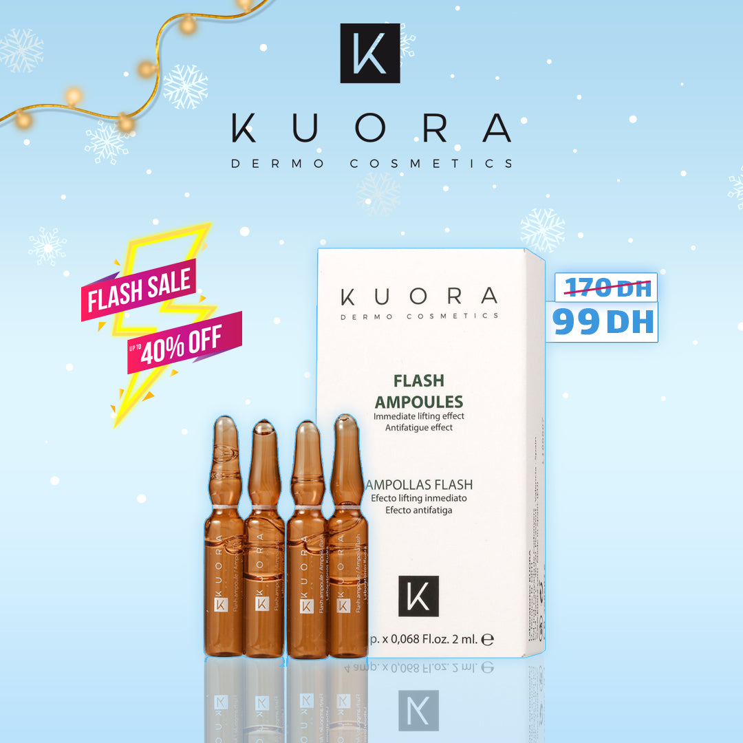 KUORA Flash 4 Ampoules Lifting Immediat