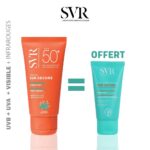 SVR Sun Secure Crème SPF 50+ 50ML = Lait après-soleil 50 ml Offert