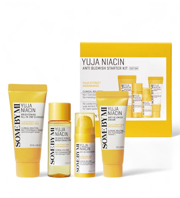 SOMEBYMI YUJA NIACIN ANTI BLEMISH STARTER KIT