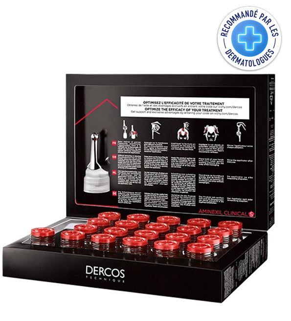 Vichy Dercos aminexil clinical homme 21* 5 amp