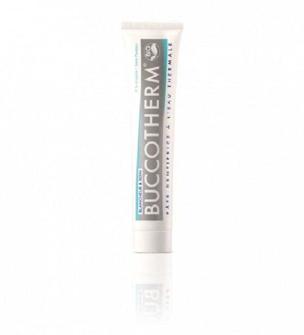 BUCCOTHERM DENTIFRICE BLANCHEUR ET SOIN BIO 75ML