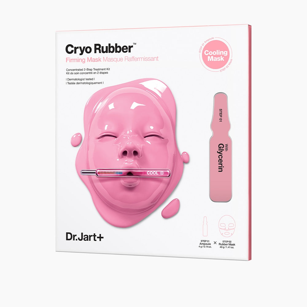 Dr. Jart+ Cryo Rubber™ Raffermissant au Collagène 4g + 40g – Masque Tenseur & Soin Régénérant