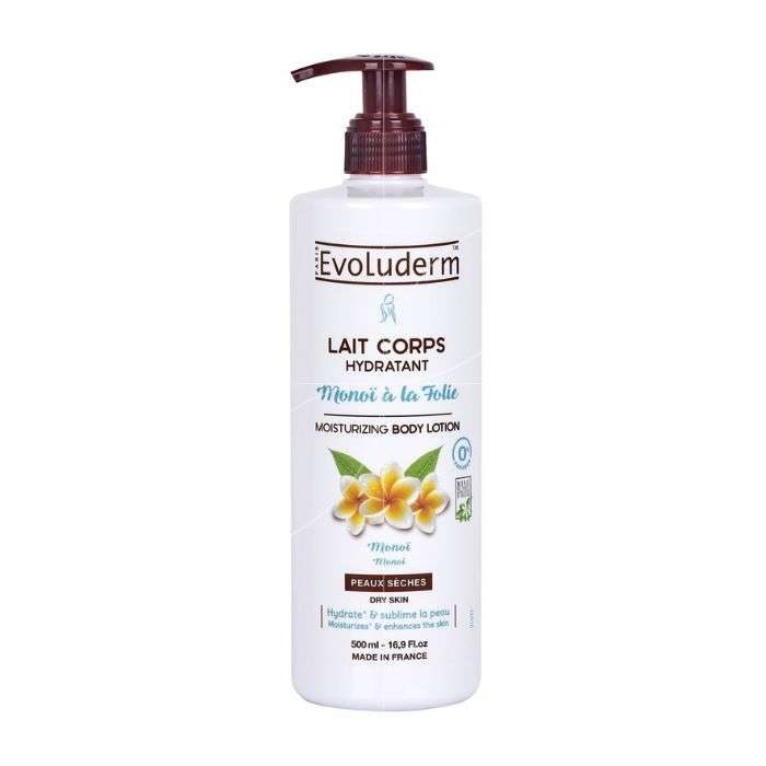 EVOLUDERM LAIT COPRS MONOI A LA FOLIE 500ML