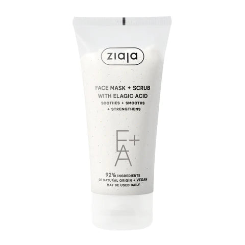 ZIAJA EA+ MASQUE + GOMMAGE A L'ACIDE ELLAGIQUE 55ML