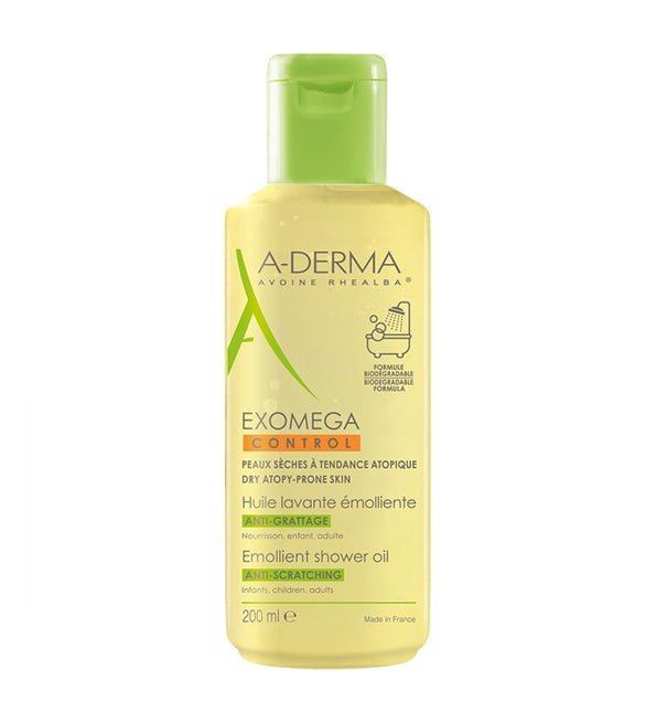 A-Derma Exomega Huile lavante émolliente anti-grattage 200 ml