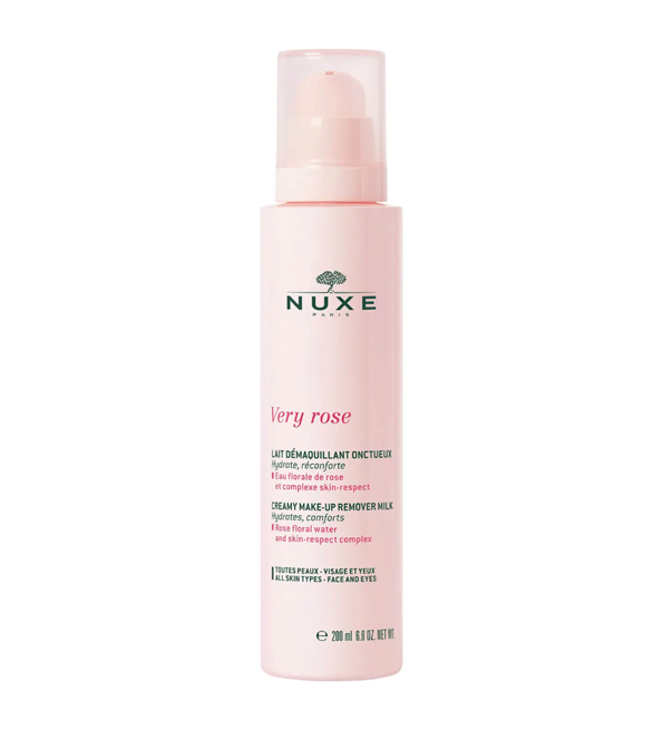 NUXE Very Rose Lait Démaquillant Onctueux 200 ml