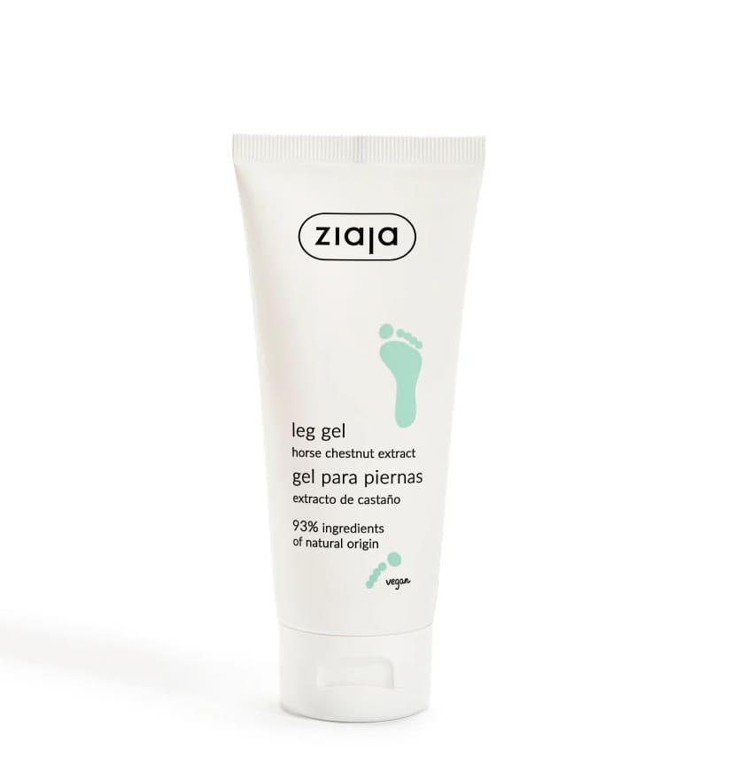 ZIAJA LEG GEL CREME JAMBES LOURDES A L'ESSENCE DE CHATAIGNER 100 ML