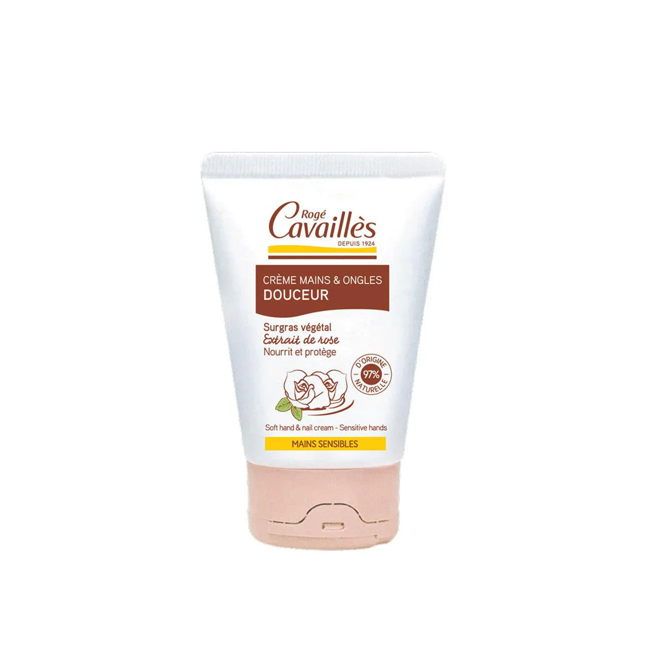 Cavaillès Crème Mains et Ongles Douceur Surgras Sensibles 50ml
