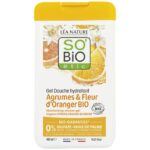 SO BIO GEL DOUCHE AGRUMES FLEURS D'ORANGER 450ML