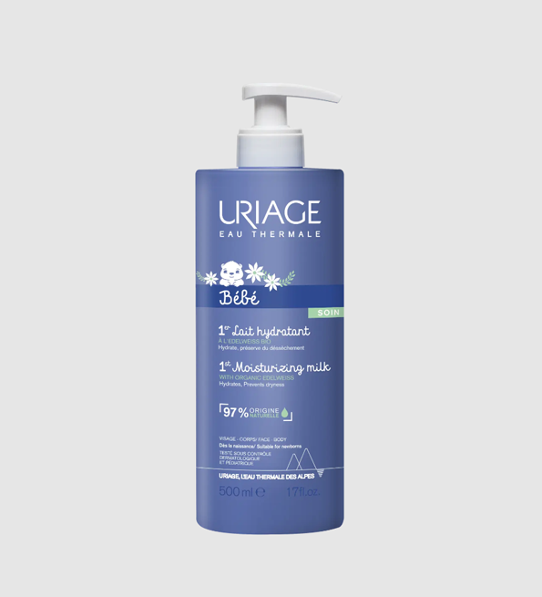 Uriage bébé – 1er lait hydratant – 500 ml