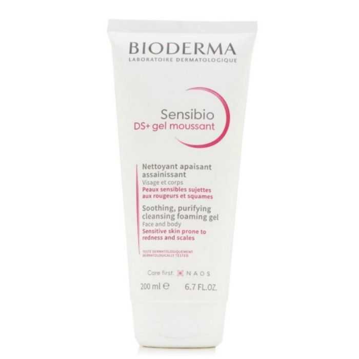 BIODERMA SENSIBIO DS+ GEL MOUSSANT NETTOYANT APAISANT 200 ML VISAGE ET CORPS