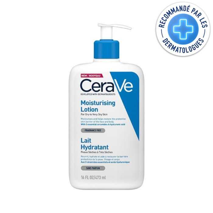 CERAVE LAIT HYDRATANT PEAUX SECHES A TRES SECHES 473 ML