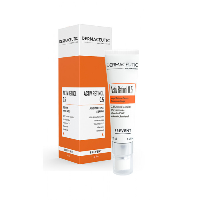 DERMACEUTIC ACTIV RETINOL 0.5 SERUM ANTI AGE AVANT 45 ANS 30 ML