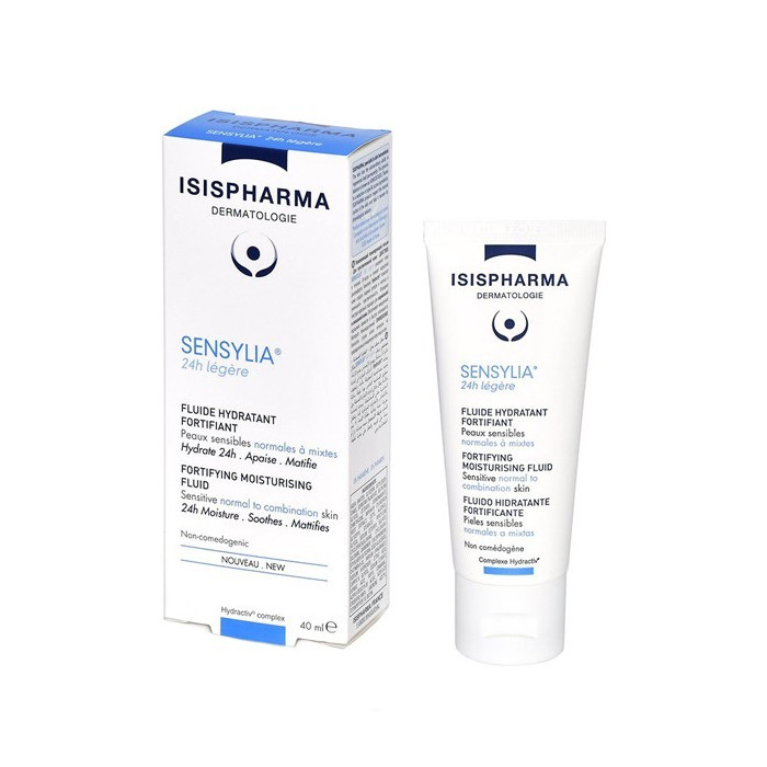 ISISPHARMA SENSYLIA 24 H LÉGÉRE FLUIDE HYDRATANT FORTIFIANT 40ML