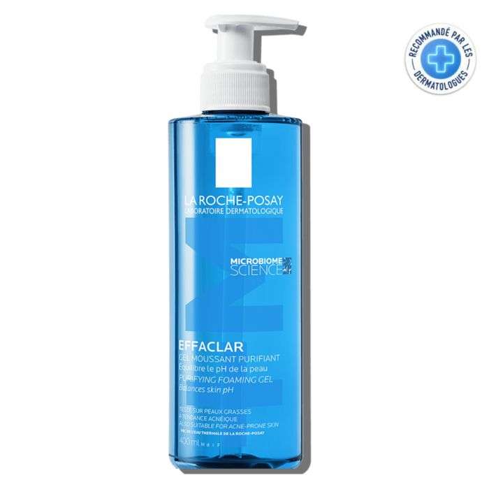 LA ROCHE POSAY EFFACLAR GEL MOUSSANT PURIFIANT PEAUX SENSIBLES GRASSES 400 ML