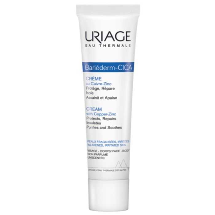 URIAGE BARIEDERM CICA-CRÈME AU CUIVRE-ZINC 40ML PEAUX IRRITÉES