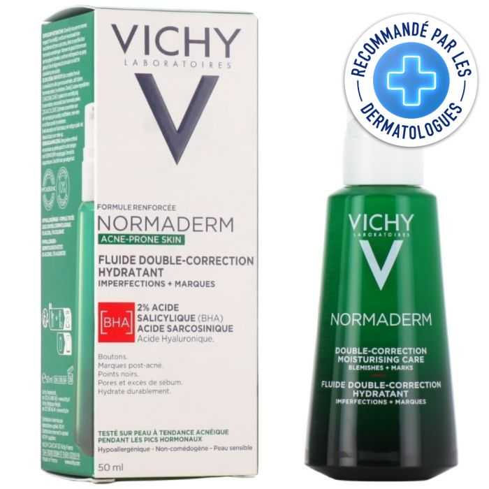 VICHY NORMADERM FLUIDE DOUBLE CORRECTION HYDRATANT 50 ML